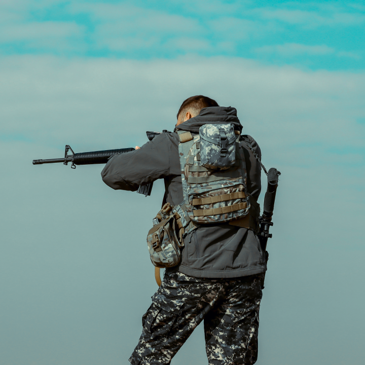 Kurdish fighter, NE Syria