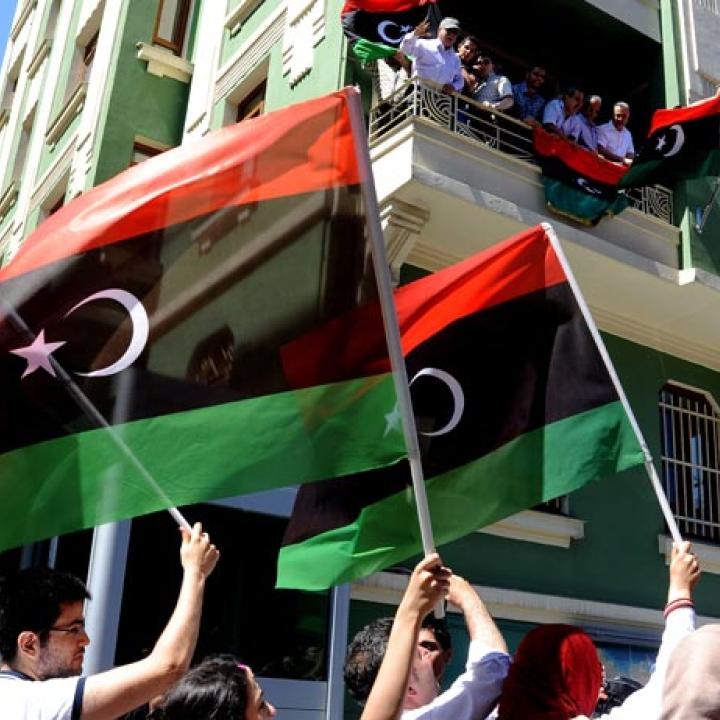 Libyan flags, Tripoli