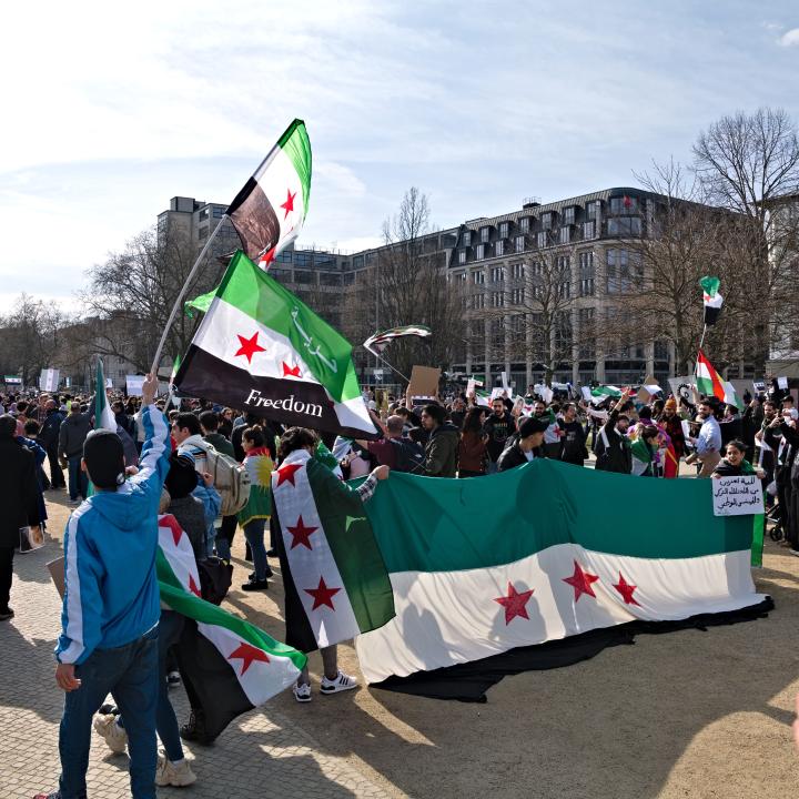 Syria rally in Berlin