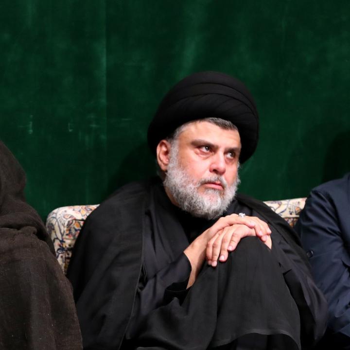 Moqtada Sadr in Tehran, 2019