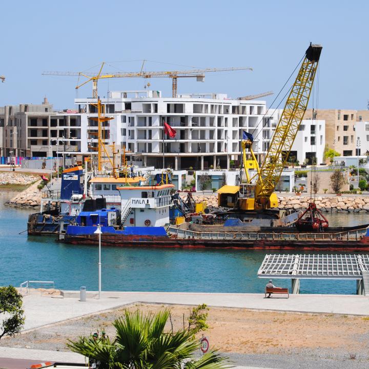 Construction site, Rabat