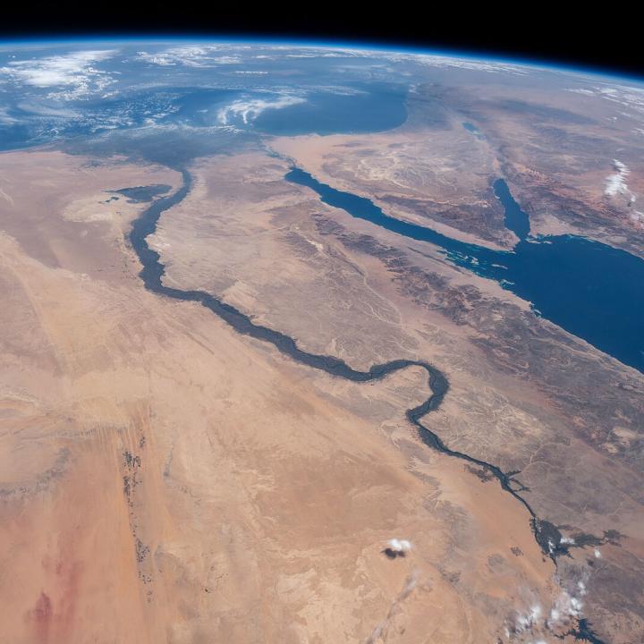 Egypt satellite image