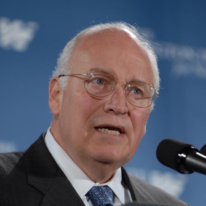 Vice President Richard B. Cheney addresses the 2007 Weinberg Founders Conference - source: The Washington Institute