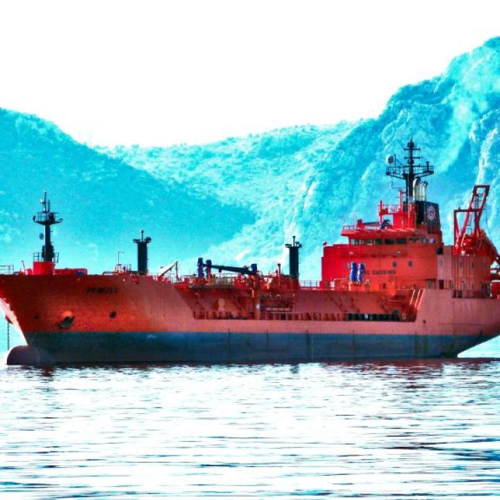 The LPG Tanker GAS AURORA, IMO 9050187 