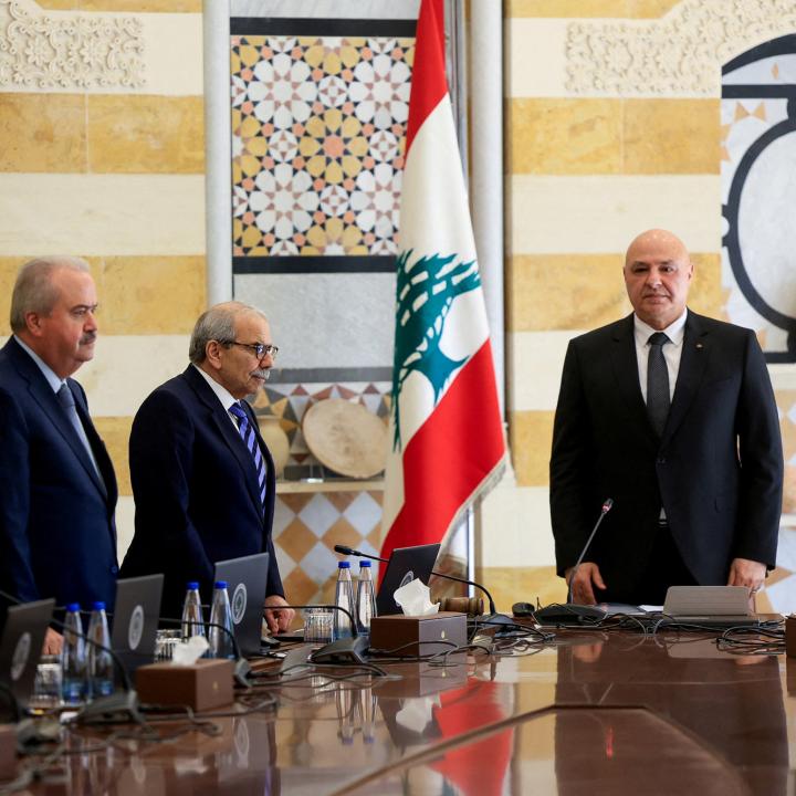 Lebanon's President, Joseph Aoun, meets with his Cabinet in November 2025 - source: Reuters