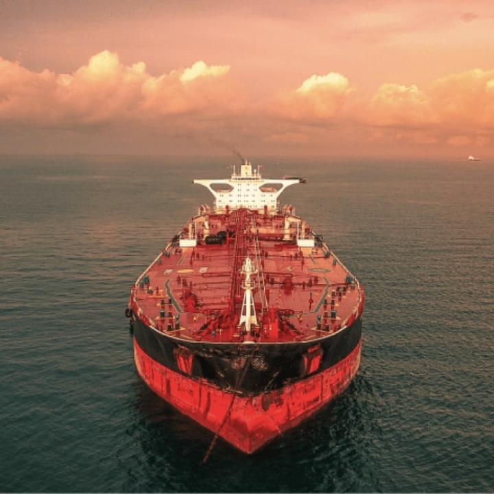 The oil tanker Aether, IMO no. 9328170