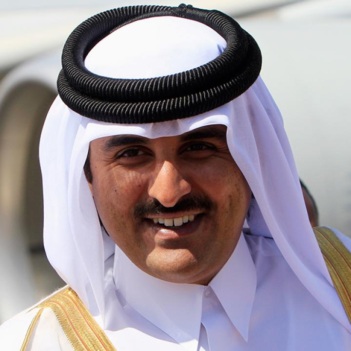 Qatari leader Emir Tamim bin Hamad al-Thani - source: Reuters