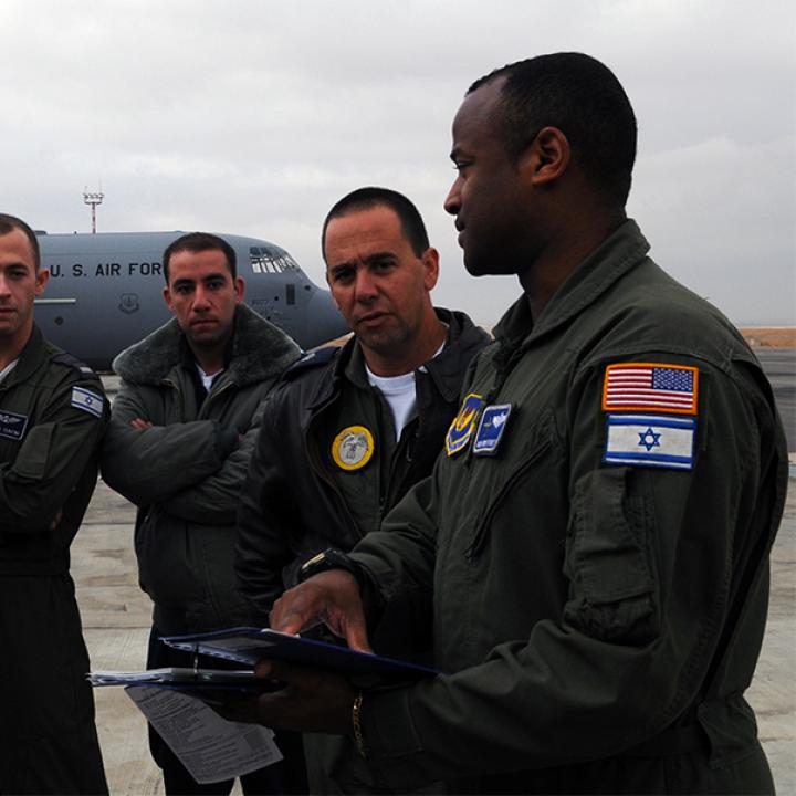 USAF and IDF personnel participate in a joint exercise - source: U.S. Government