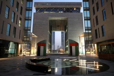 Dubai's The Gate complex in the Emirati financial center