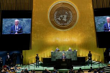 President Biden addresses the UN General Assembly