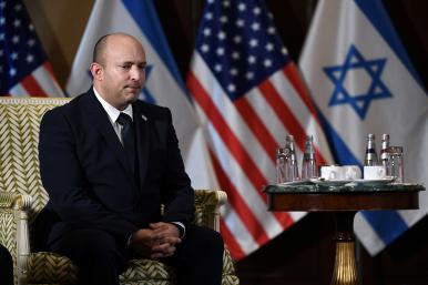 Israeli Prime Minister Bennett meets US officials in Washington