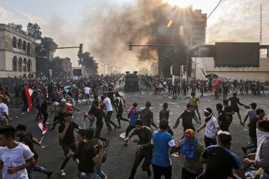 Iraqi protesters