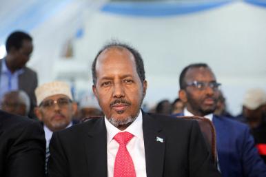 Somali president Hassan Sheikh Mohamud in 2022 - source: Reuters
