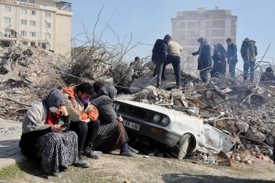 Post earthquake recover efforts in Kahramanmaras, Turkey, in February 2023 - source: Reuters