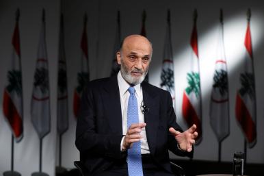 Samir Geagea - source: Reuters