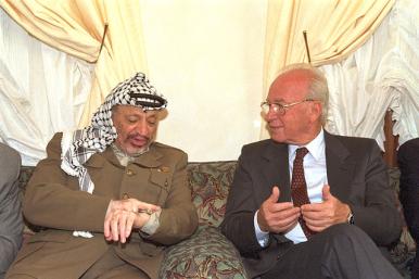 Meeting between Arafat and Rabin