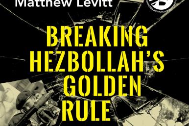 Podcast cover art: Breaking Hezbollah's Golden Rule, Season 2