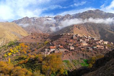 Village in the High Atlas near Toubkal