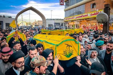 HaN killed fighters covered with their flag in the coffin, Nov 2023