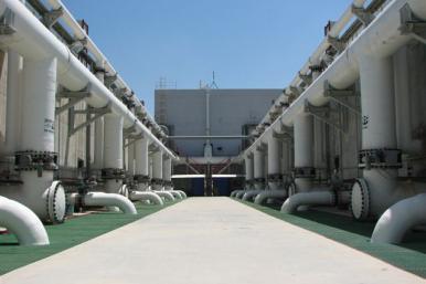 Desalination plant in Israel