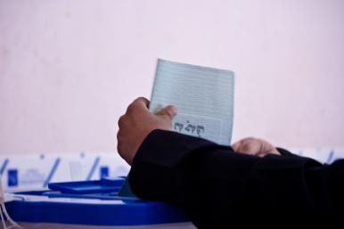 Ballot box in Iraq