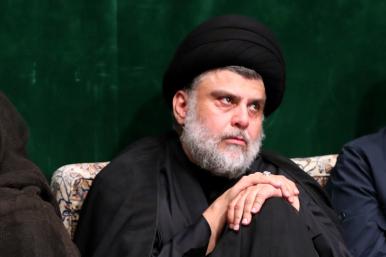 Moqtada Sadr in Tehran, 2019