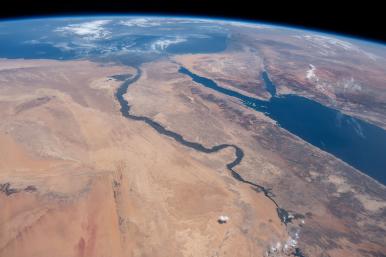 Egypt satellite image