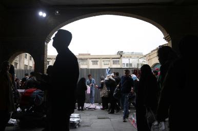 Iranians shop in a Tehran market ahead of Nowruz celelbrations in 2024 - source: Reuters