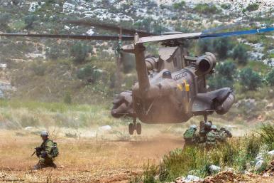 IDF commandoes engage in a rescue mission