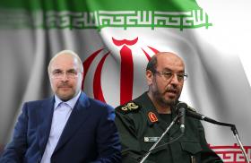 Iran's Majlis head Qalibaf, former defense minister Dehghan