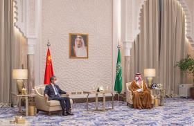 Chinese foreign minister Wang Yi meets Saudi Crown Prince Mohammed Bin Salman in Riyadh