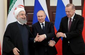 Rouhani, Putin, Erdogan