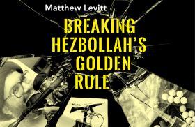Breaking Hezbollah's Golden Rule Podcast cover image - source: TWI