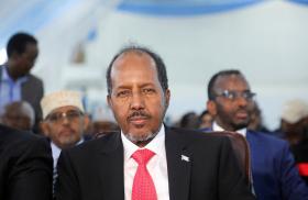Somali president Hassan Sheikh Mohamud in 2022 - source: Reuters