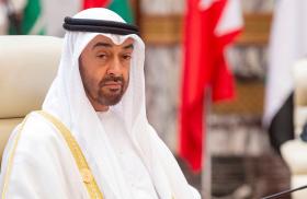 UAE President Muhammad bin Zayed - source: Reuters
