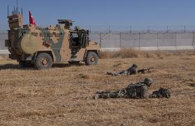 U.S._and_Turkish_military_forces_conduct_second_joint_ground_patrol_inside_of_the_secur