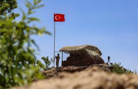 A Turkish outpost in Iraqi Kurdistan