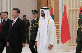 Chinese and UAE leaders meet