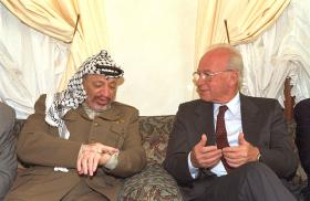 Meeting between Arafat and Rabin