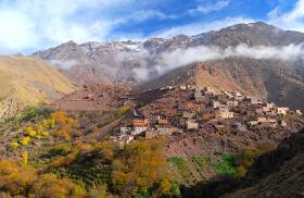 Village in the High Atlas near Toubkal