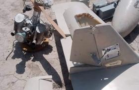 Qasef-2k drone in Iraq, photograph made public on August 23, 2022