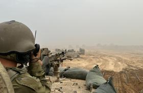 IDF solders operating inside Gaza in October 2023 - source: Government of Israel