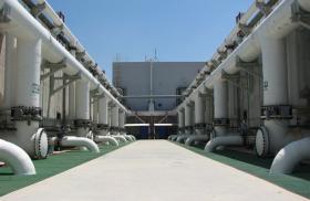 Desalination plant in Israel