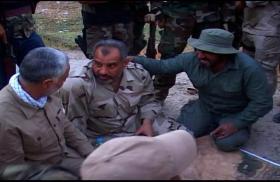 Fayhan and Qassim Solemani in Jurf as-Sakr in 2014. 