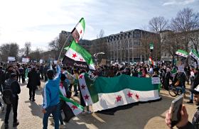 Syria rally in Berlin
