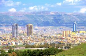 Goizha mountain and Sulaymaniyah