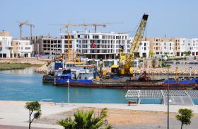 Construction site, Rabat