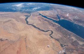 Egypt satellite image