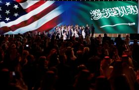 Attendees at the Saudi Investment Forum in Riyadh in May 2025 - source: Reuters