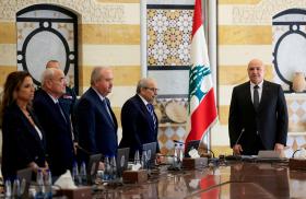 Lebanon's President, Joseph Aoun, meets with his Cabinet in November 2025 - source: Reuters